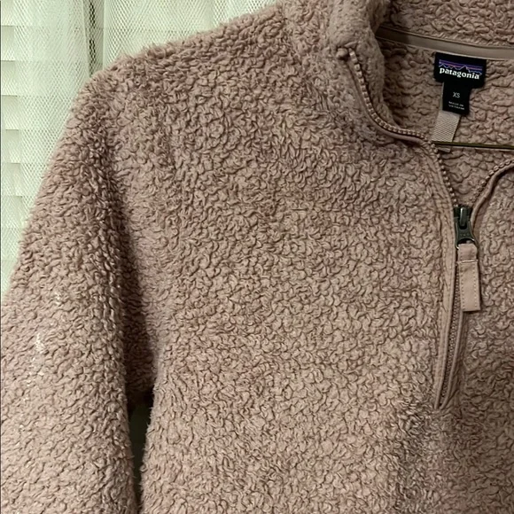 Patagonia Beige Fleece Pullover Sz XS h - Picture 3 of 13